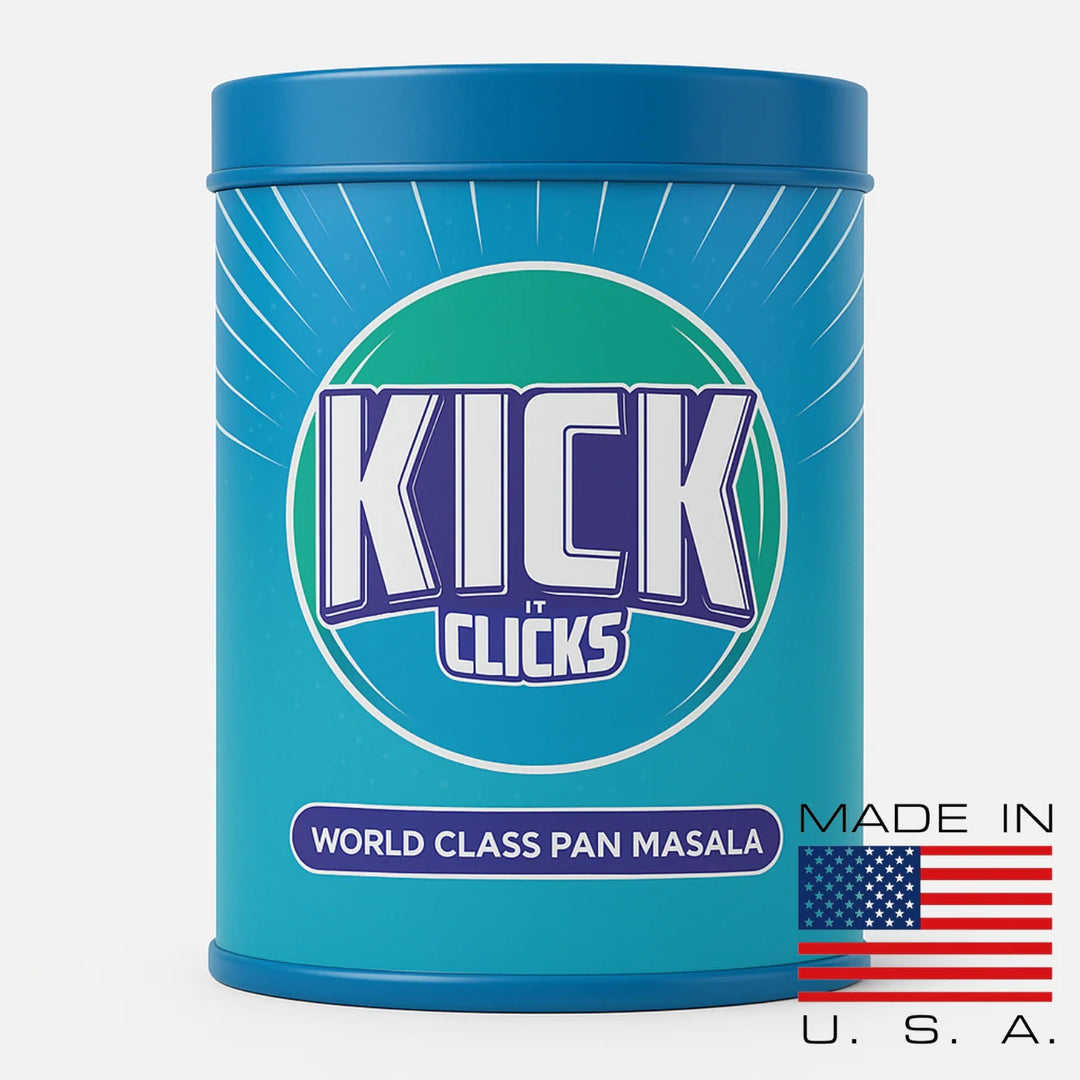 Kick Sada Pan Masala β Fresh Tin Can (Made in USA)