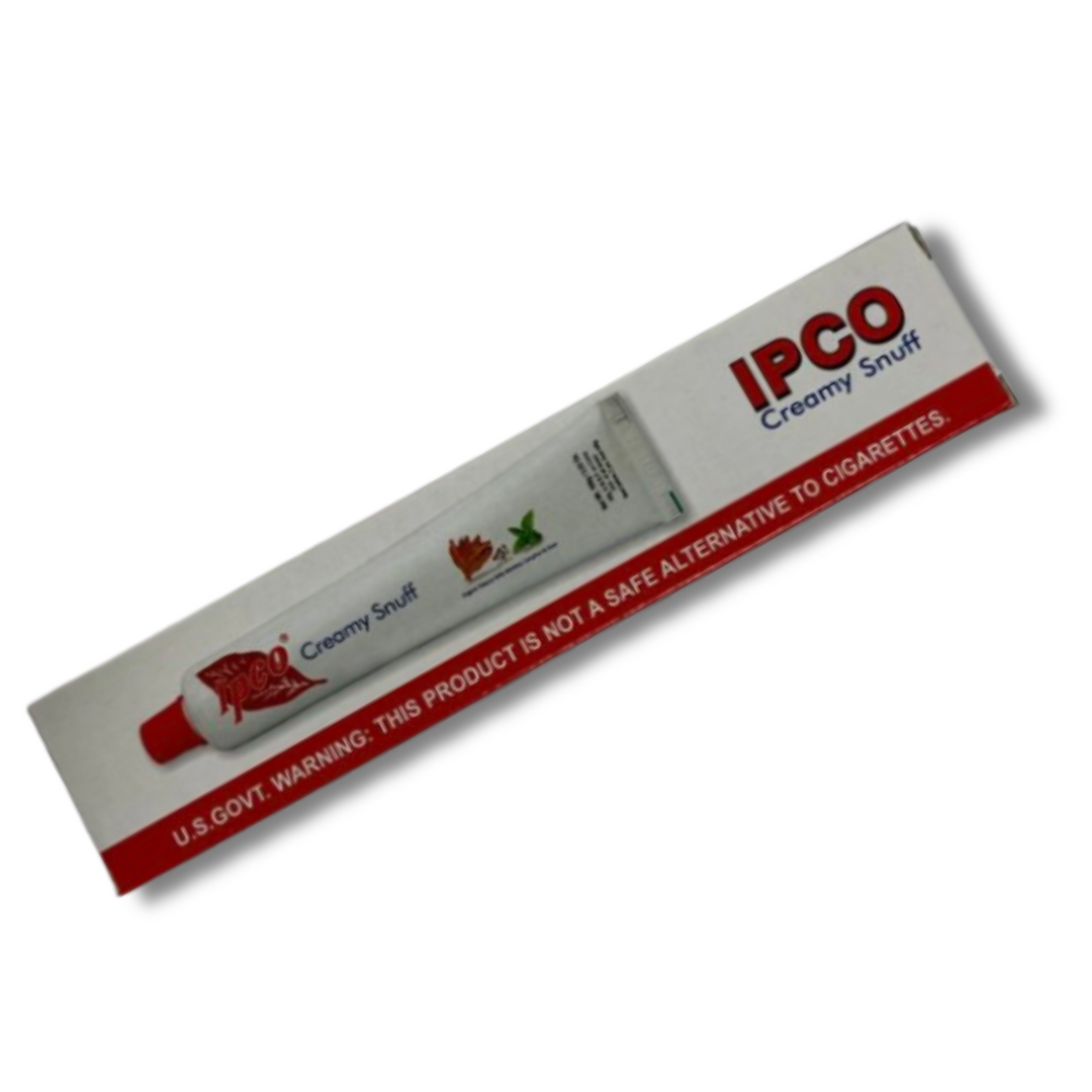 Ipco Creamy Snuff β 115g per Tube, Traditional Nasal Snuff