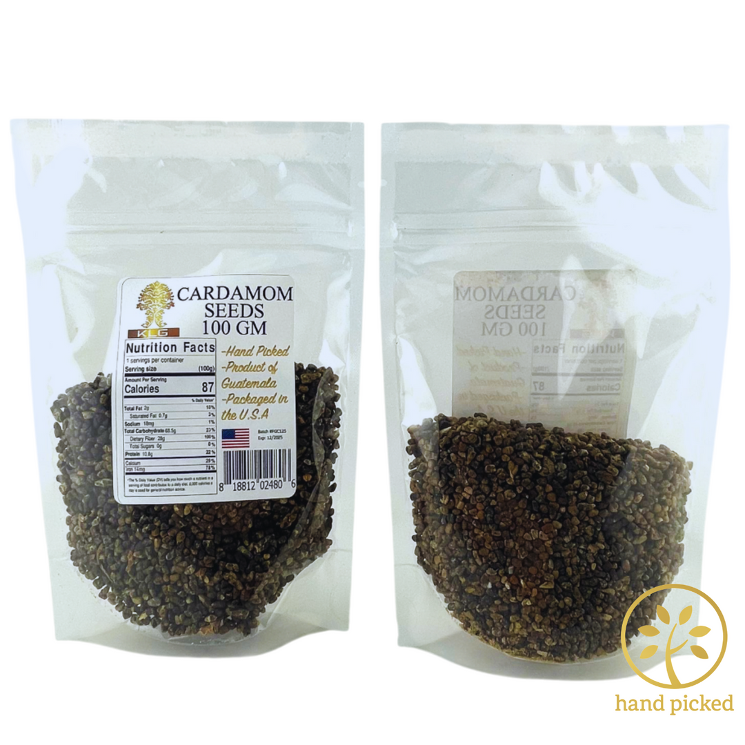 Natural Cardamom Seeds Extra Fancy Grade 100gm