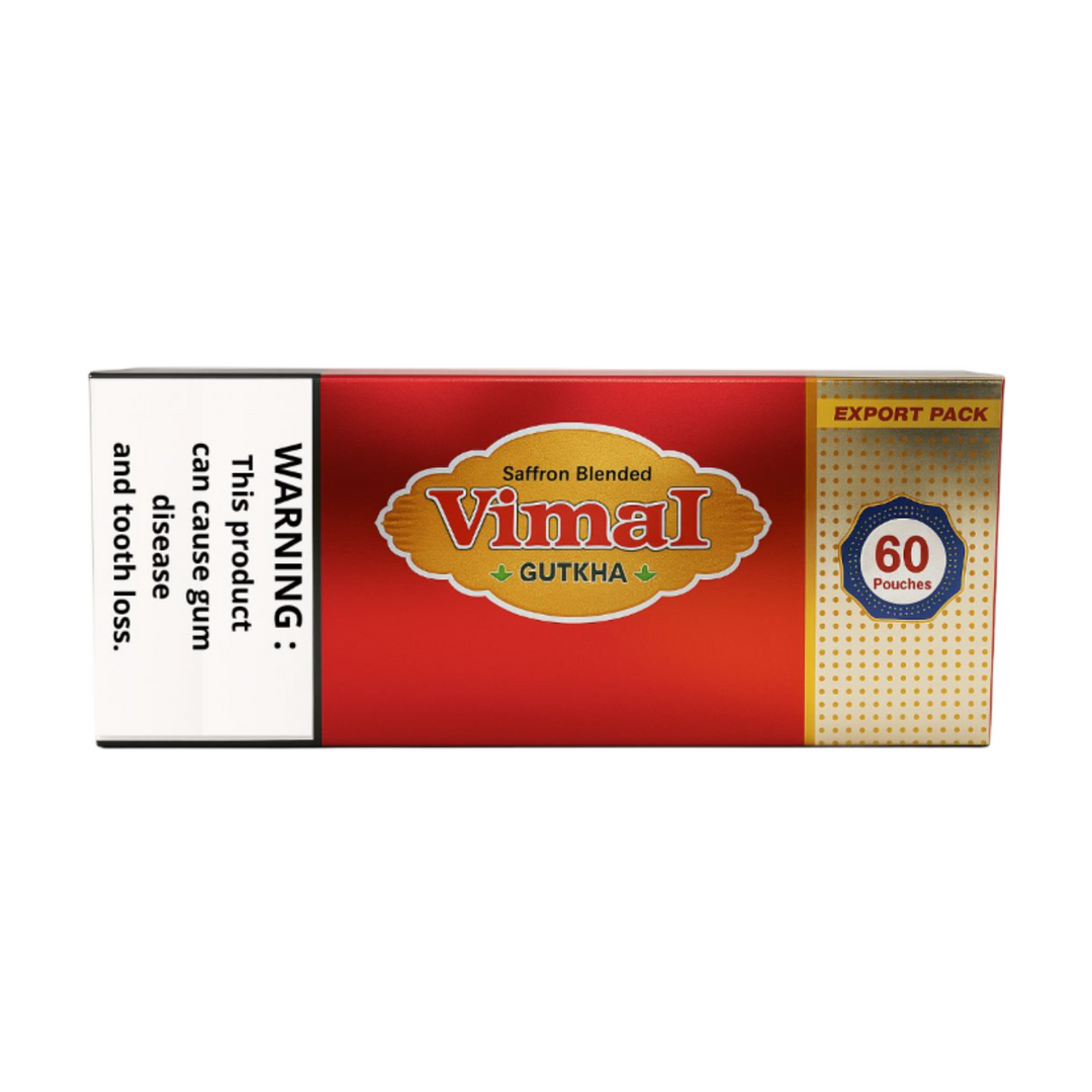 Vimal Gutkha in Plastic Pack 60 x 2.3g Each