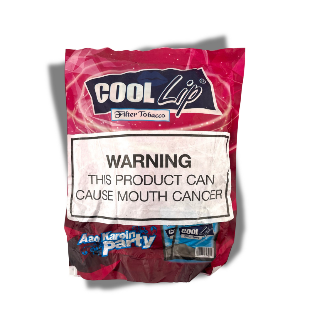1 Box Cool Lip Tobacco in Plastic Pack 4 GM(14 Pieces)