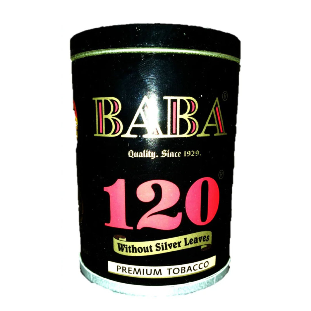 Baba 120 Without Silver Leaves – 50g per Can