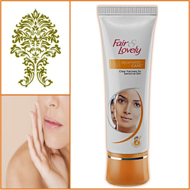 Fair & Lovely Ayurvedic Cream - Glowing Radiant Skin 50g