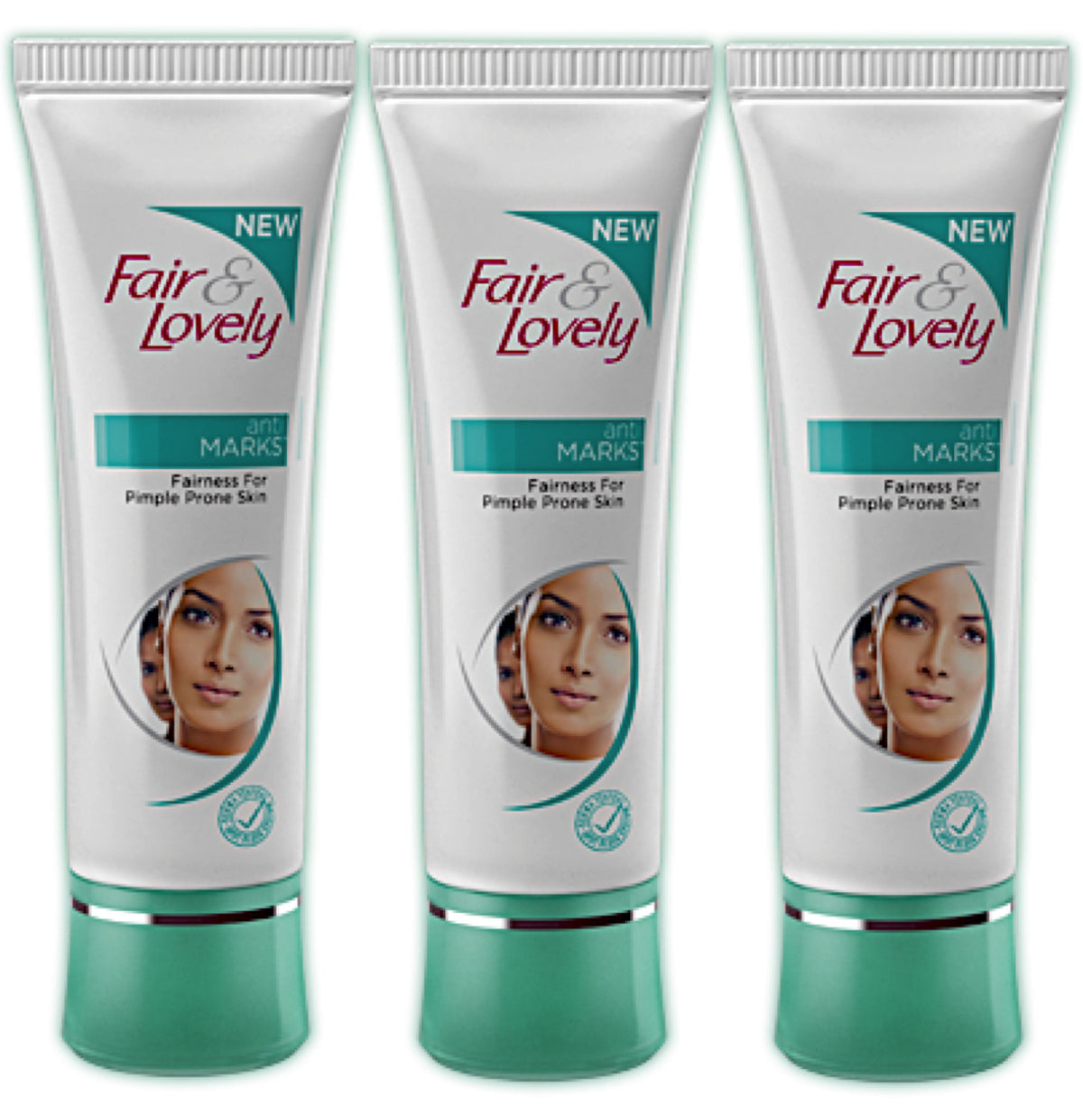 3 Pack F&L Anti Marks Fairness Cream - Pimple Prone Skin 50g Each