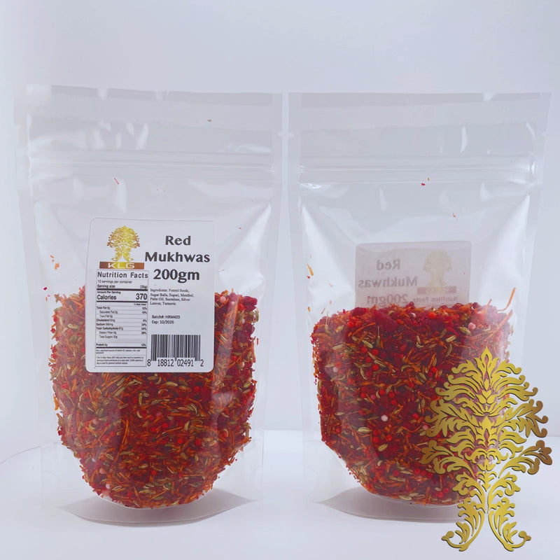 Red Mukhwas – 200g | Bold Indian Mouth Freshener USA