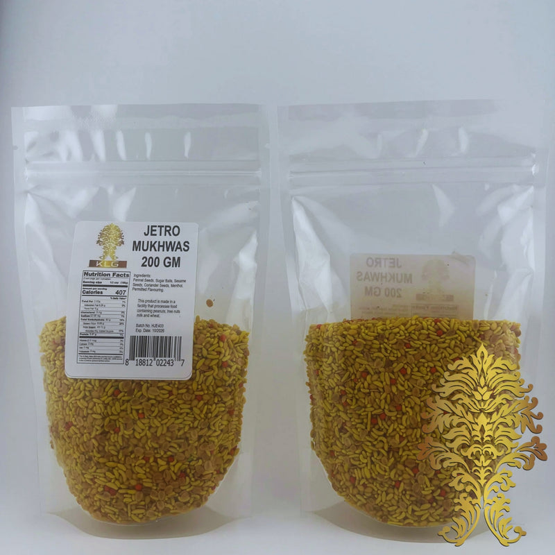 Jetro Mukhwas – 200g | Indian After-Meal Mouth Freshener USA