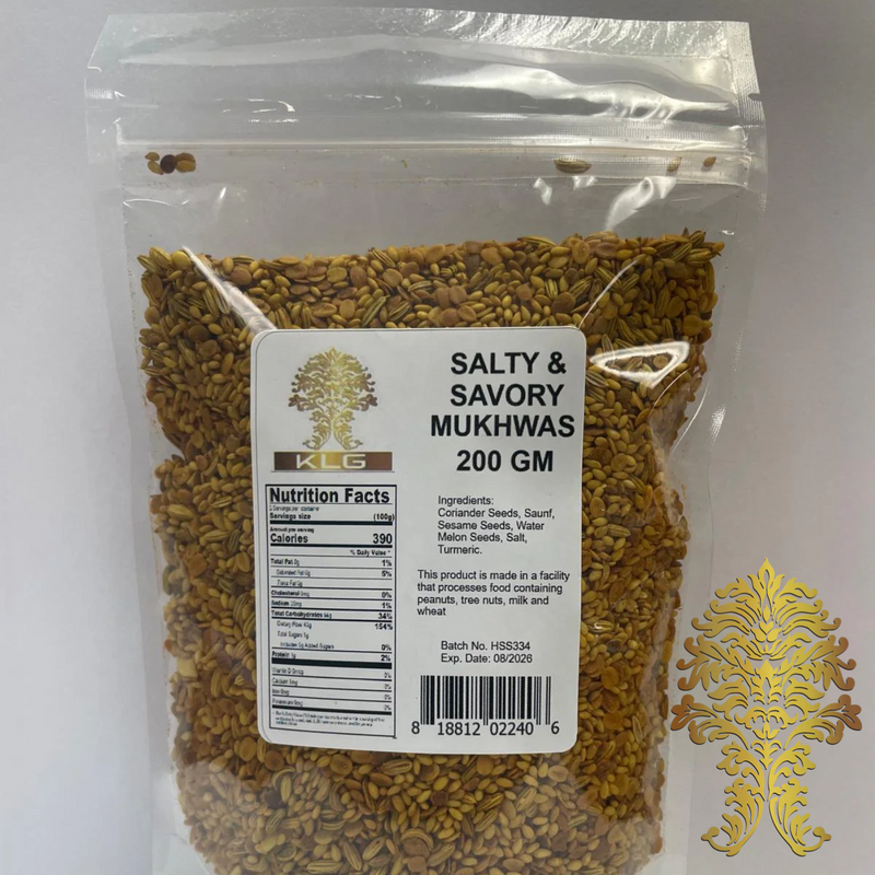 Salty & Savory Mukhwas – 200g | Indian Savory Mouth Freshener USA