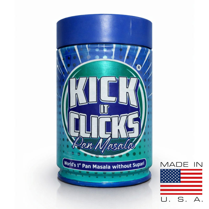 Kick Sada Pan Masala – 100g Tin | Made in USA