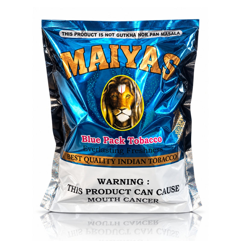 Maiyas Blue Tobacco – 30 Packs x 20g | Indian Chewing Tobacco