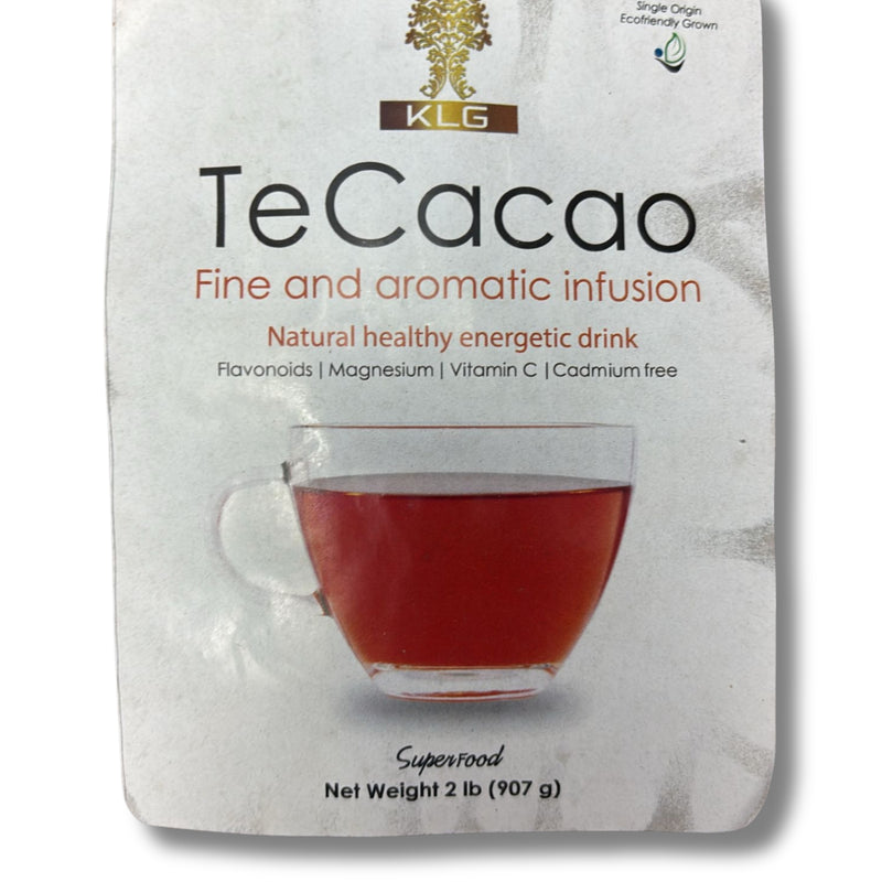 KLG TeCacao – Fine & Aromatic Cacao Infusion Tea 2 lb | Superfood, Cadmium Free