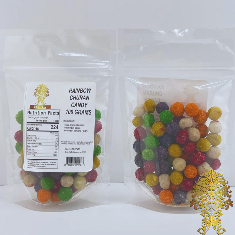 Rainbow Churan Candy – 100g | Indian Digestive Sweet USA