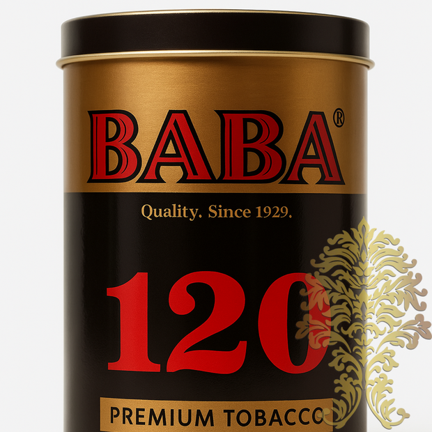 Baba 120 Silver – Premium Tobacco, 50g per Can
