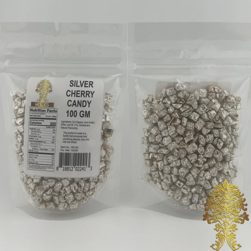 Silver Cherry Candy 100gm