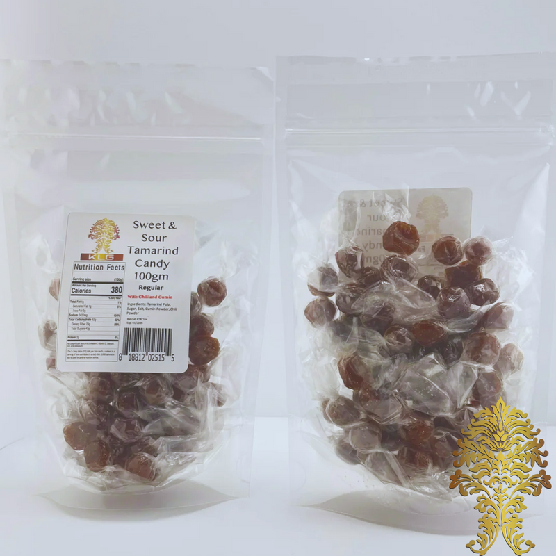 Sweet & Sour Tamarind Candy Premium with Chili – 100g | Spicy Imli USA