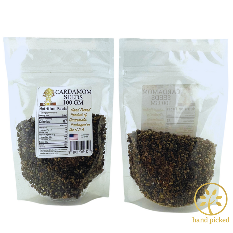 Cardamom Seeds Extra Fancy Grade – 100g | Premium Whole Elaichi USA