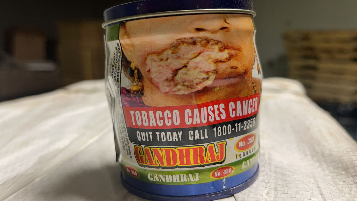 10 cans Gandhraj 359 Aroma Rich Tobacco 50 g Each