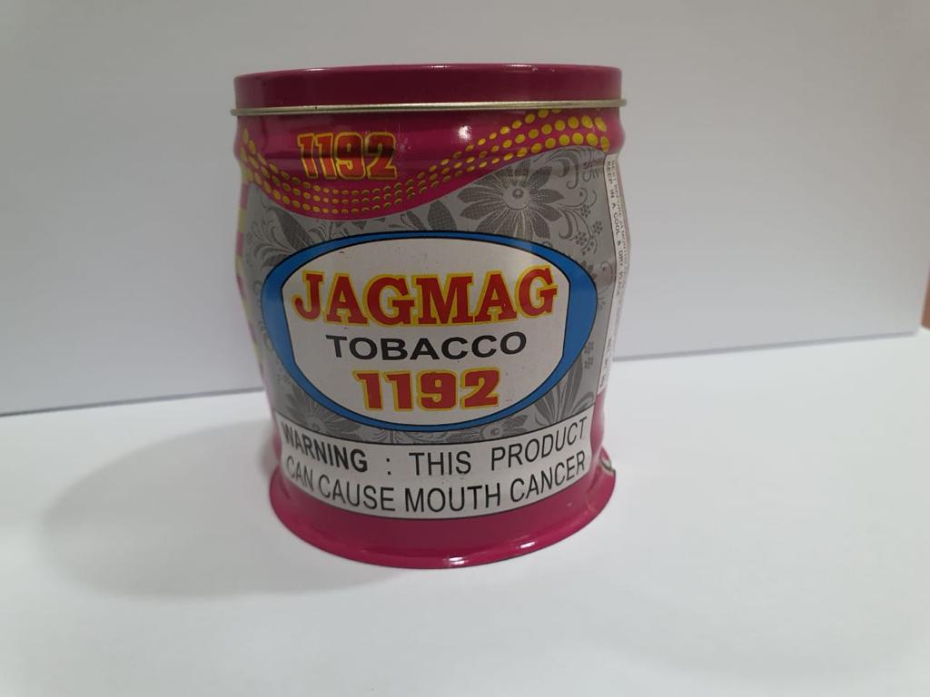 6 tins, 50 gms each tin,  1192 Jagmag Chewing Tobacco