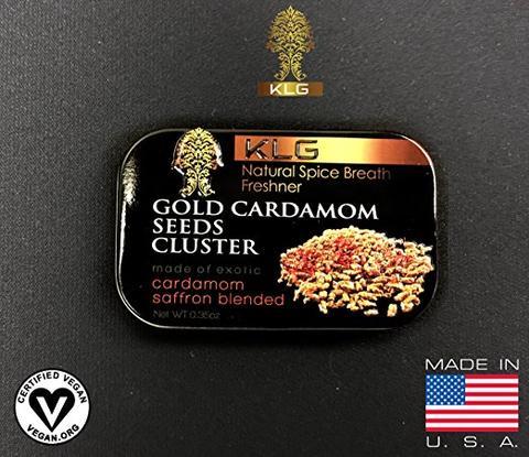 4 Pack Gold Cardamom Seeds Clusters