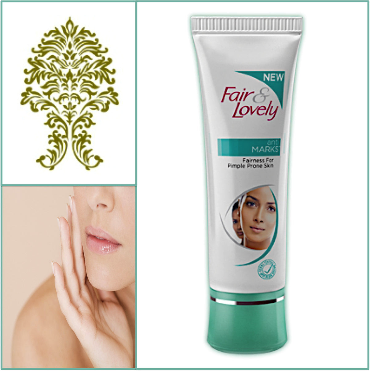 Fair & Lovely Anti Marks Fairness Cream - Pimple Prone Skin 50g