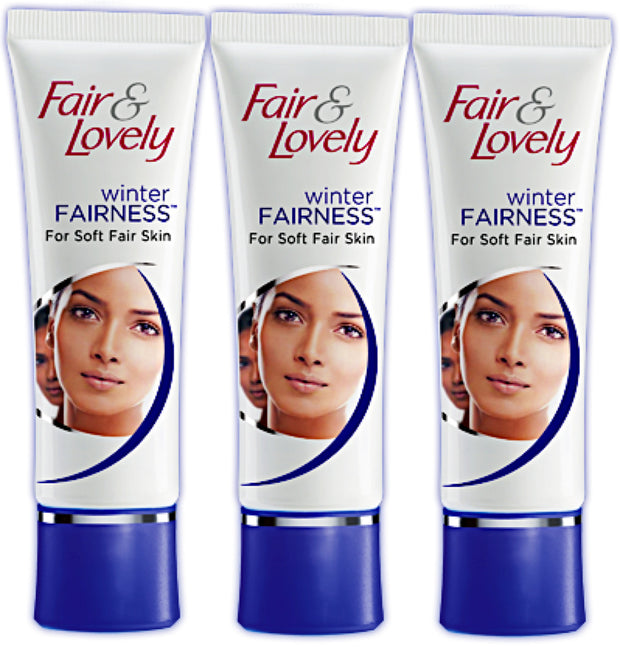 3 Pack Fair & Lovely Winter Fairness Cream - Soft Fair Skin 50g Each
