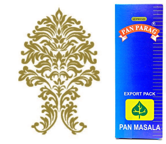 ONE Box (50 pouches) Pan Parag 4gm Pan Masala Export Quality