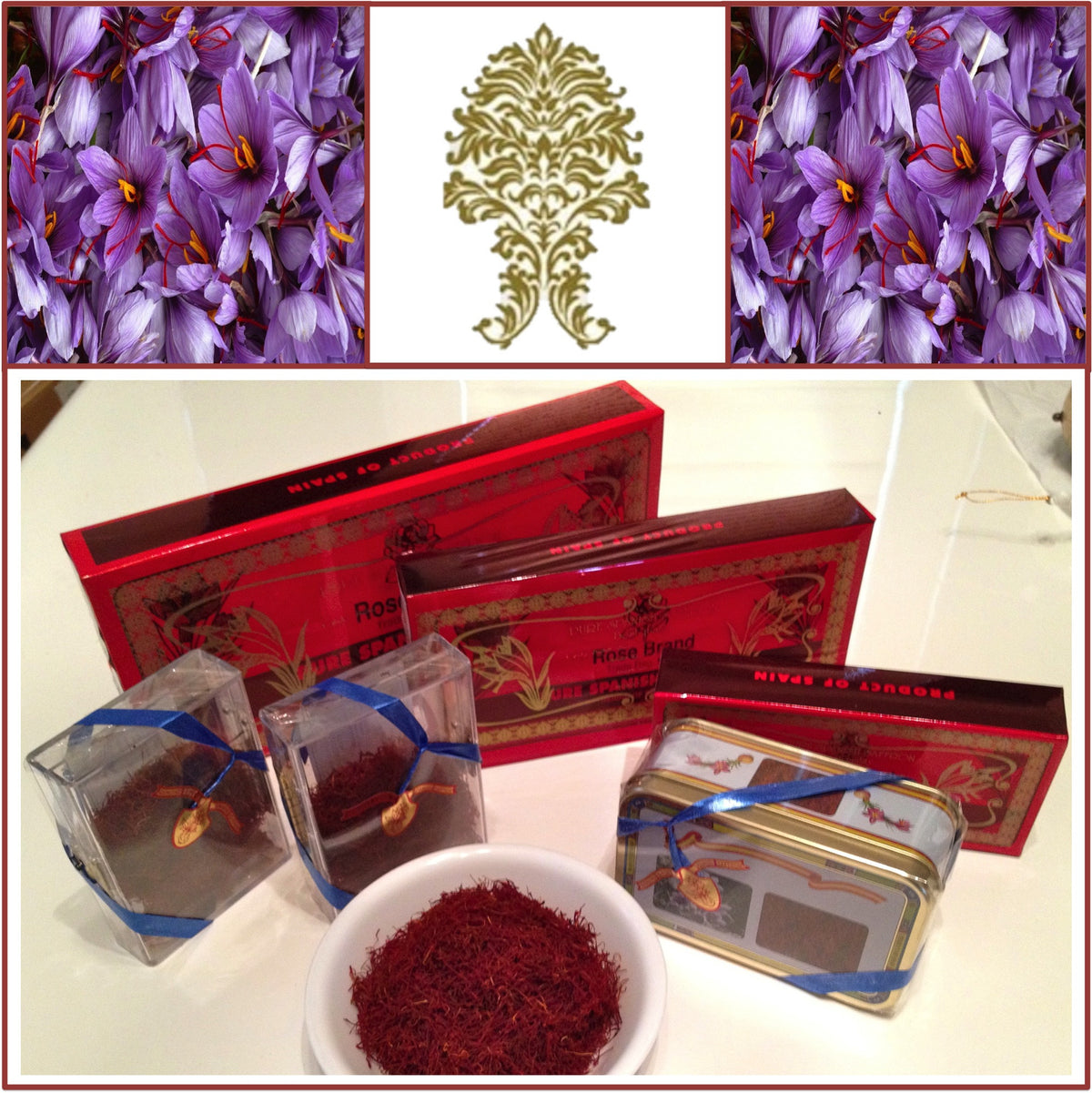 48g Premium Quality La Mancha Spanish Saffron Rose Red 200+ Grade