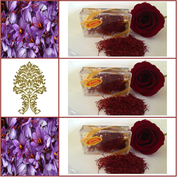 3g Premium Quality La Mancha Spanish Saffron Rose Red 200+ Grade