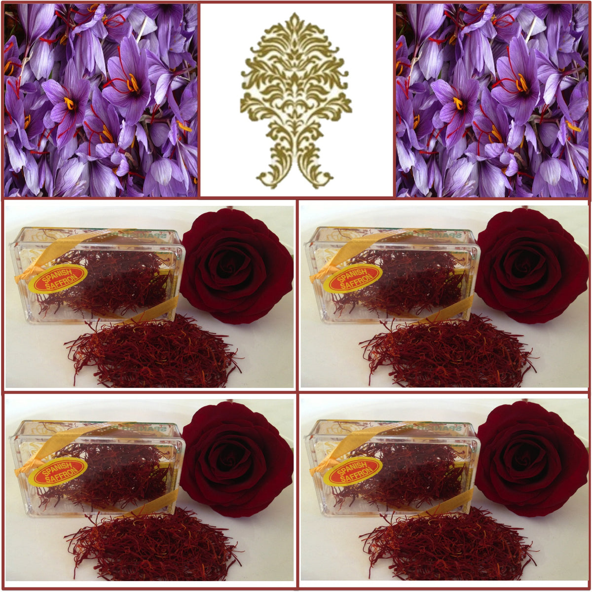 4g Premium Quality La Mancha Spanish Saffron Rose Red 200+ Grade